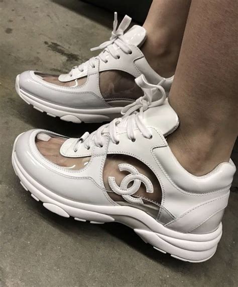 tênis chanel feminino original|Chanel sneakers.